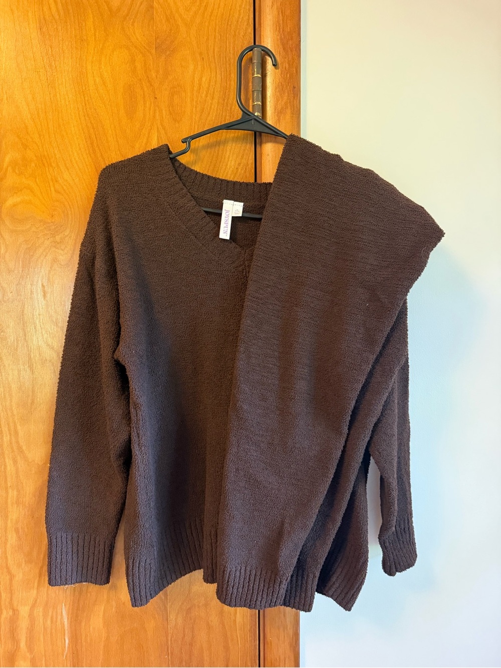 Cozy Women's Brown Pajama Set
